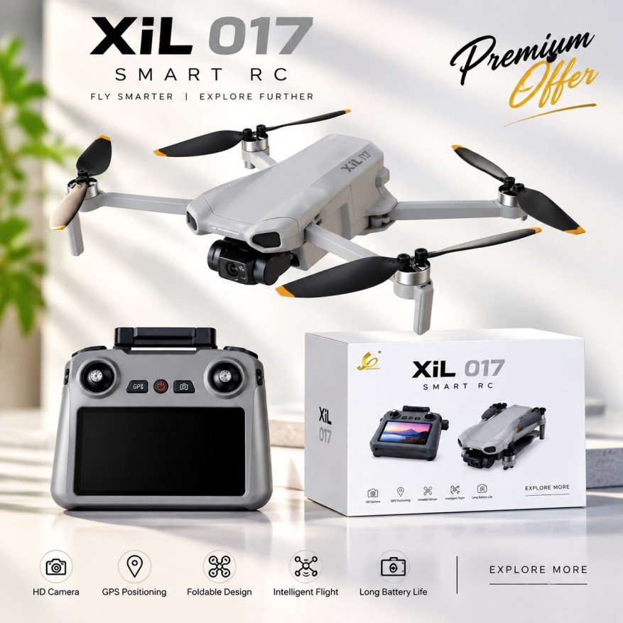 Xil 017 Smart RC Drone with HD Camera | Buy Online Bangladesh